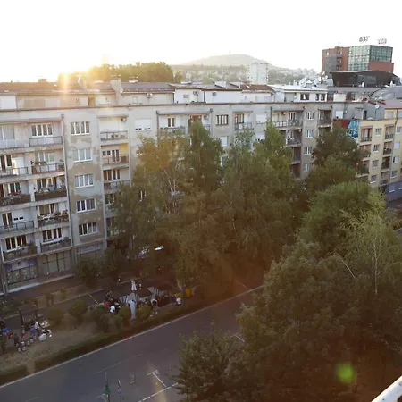 Apartman Blue And Rose Cozy - Quiet In The Location - Self Check-in - 5th Floor With Elevator Szarajevó